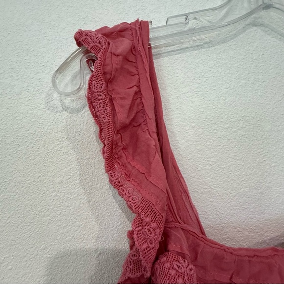 Pink Ruffled Jumpsuit - Picture 6 of 12